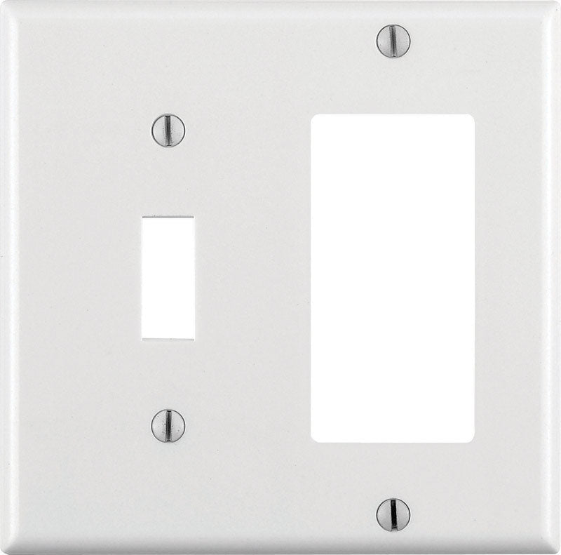 DECORA Switch/wlplt WHT - Pack of 25