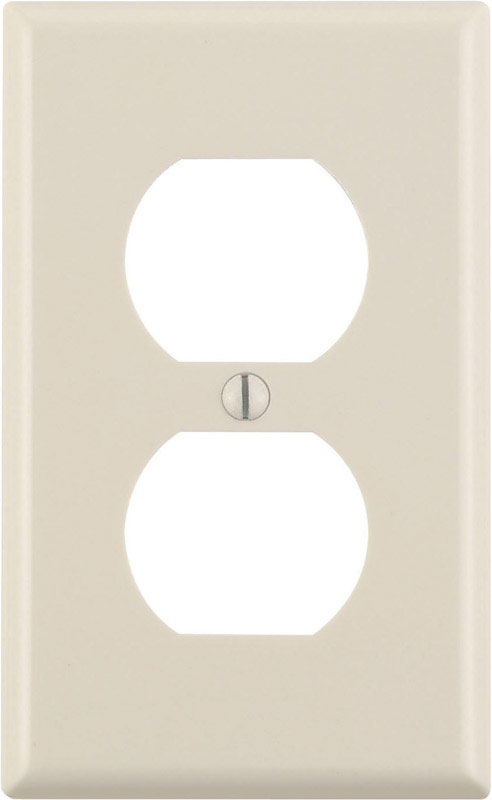 WALL PLATE 1GANG DPLX AL - Pack of 20