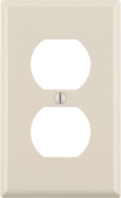 WALL PLATE 1GANG DPLX AL - Pack of 20