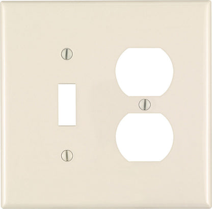 WALL PLATES ALMOND 2G