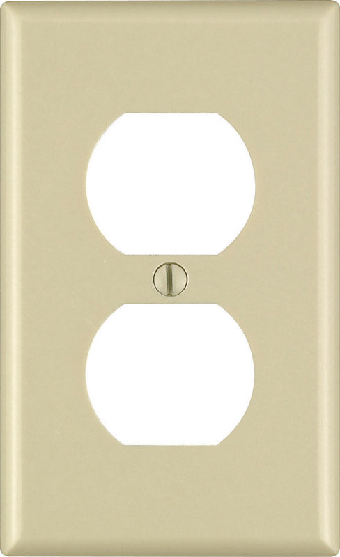 Emery Jensen WALLPLAT 1G DPLX IV bulk plastic pack with 10 pieces, durable plastic construction for industrial and commercial use.