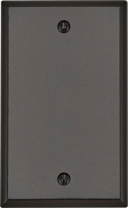WALLPLAT BLANK 1G BRN - Pack of 25