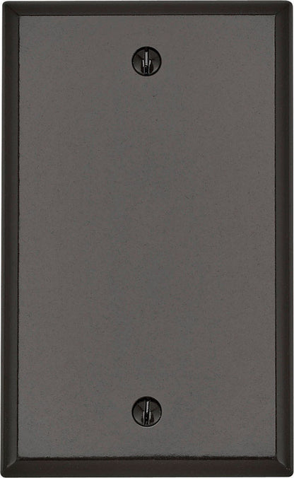 WALLPLAT BLANK 1G BRN - Pack of 25