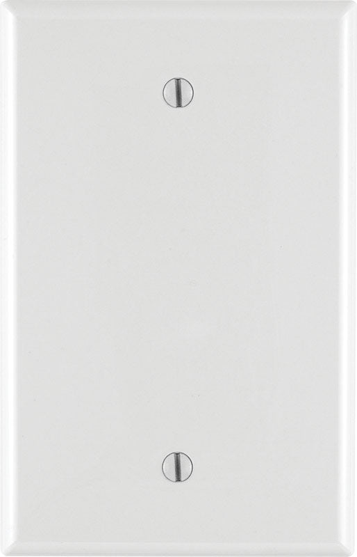 WALLPLATE 1G MID BLNK WH - Pack of 25