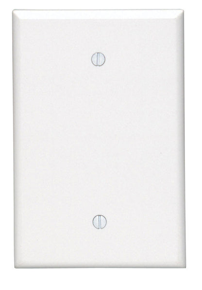 WALLPLATE OVRSZD 1G-B WH - Pack of 25