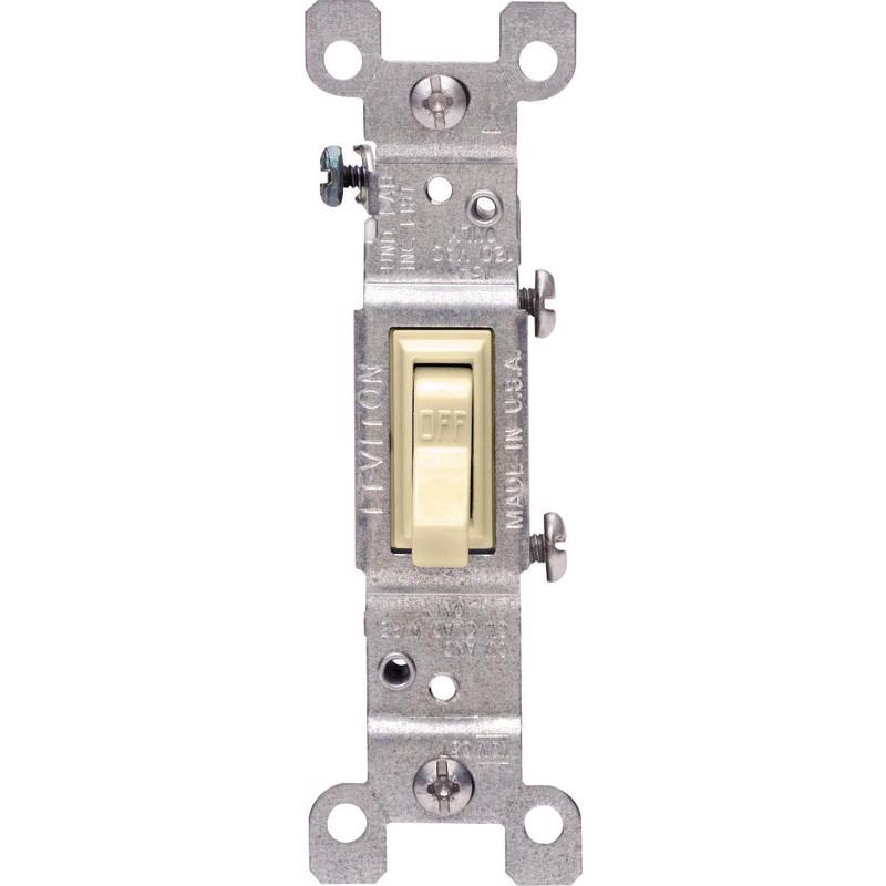 SWITCH GRND SP 15A IVORY - Pack of 10