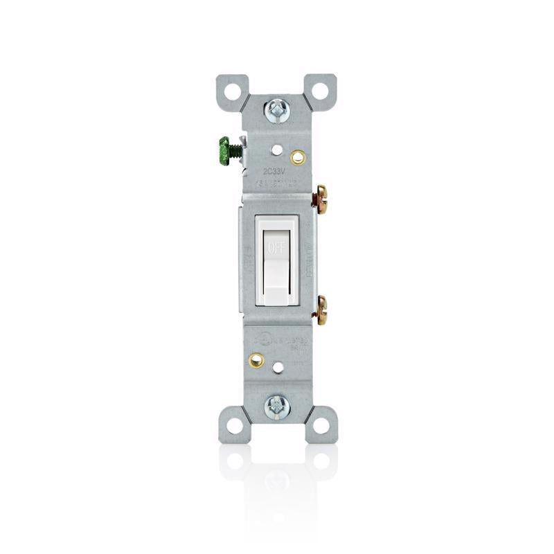 SWITCH GRND SP 15A WHITE - Pack of 10