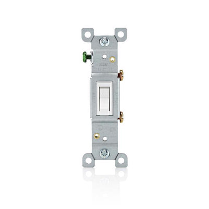 SWITCH GRND SP 15A WHITE - Pack of 10