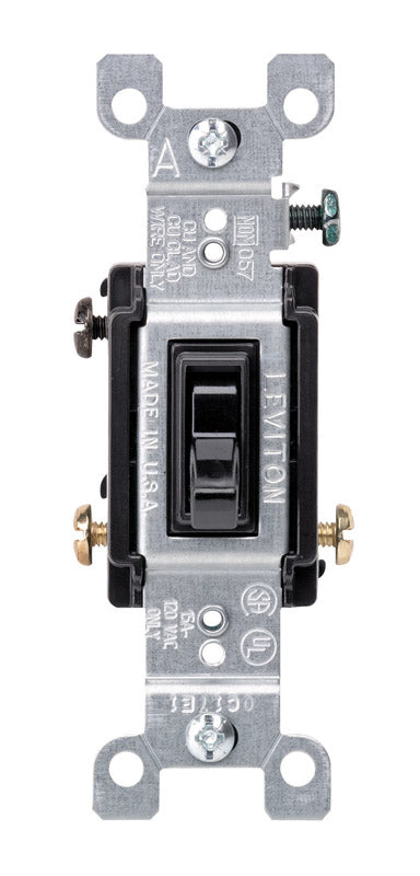 SWITCH QT 3WAY 15A BLK - Pack of 10