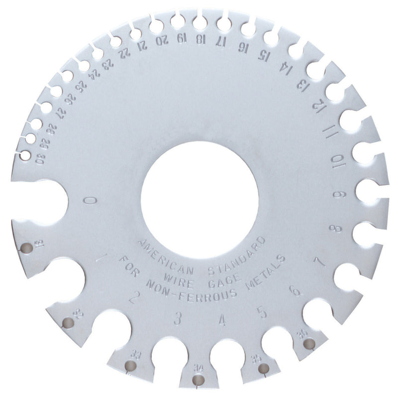 WIRE GAUGE SILVER 1PK