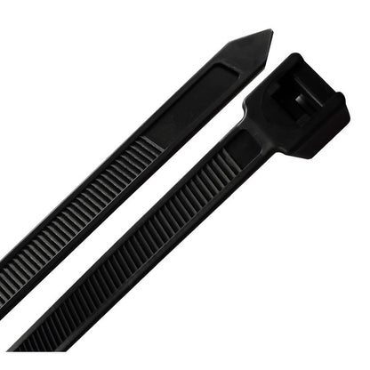 CABLE TIES 18" 175# BLK
