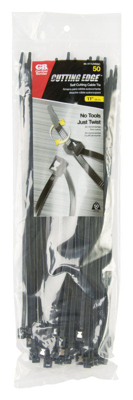 Self-cut CBLTIE 11"BLK50