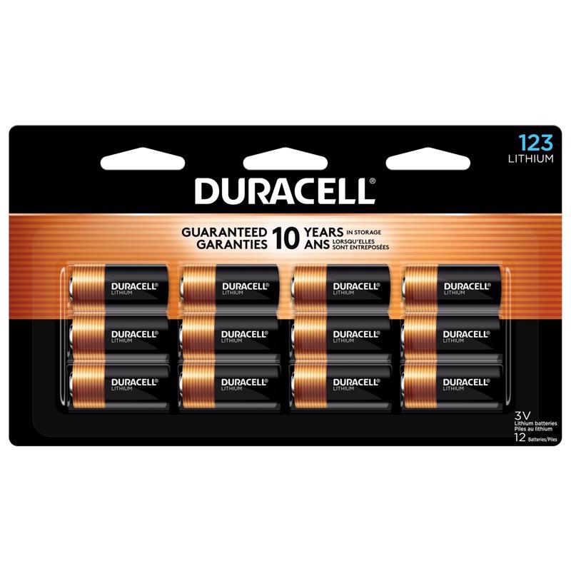 DUR BATT LTHM 123 12PK