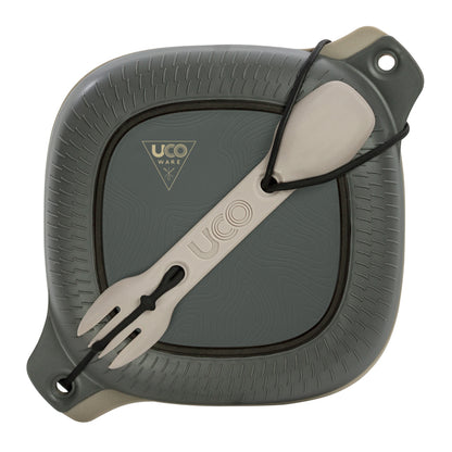 MESS KIT CAMPNG GRY 4PC
