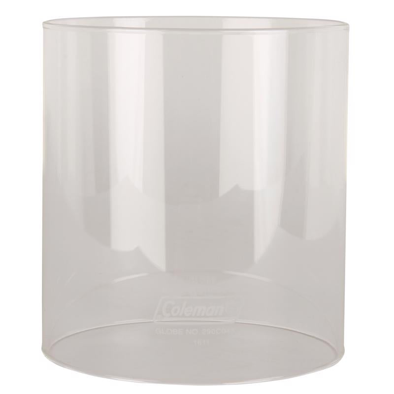 Set of six Globe Pyrex side straight connectors for Emery Jensen camp stove and lantern accessories, durable metal construction.