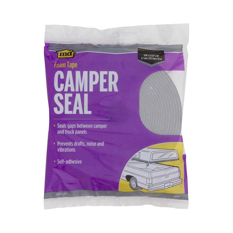 Emery Jensen CamperMount Weathr Strip Tape, 30-inch waterproof sealing tape for RV and camper repairs, shown rolled out.