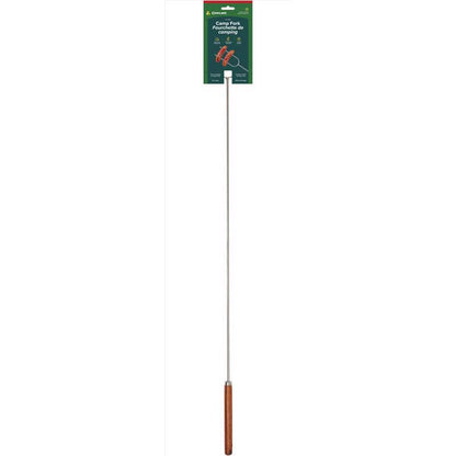 Emery Jensen 41-inch camping fork, a durable camping accessory with a sturdy handle and metal tines for outdoor cooking and eating.