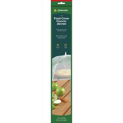 Emery Jensen mesh food cover for camping, with a lightweight, breathable design to protect food from insects outdoors.