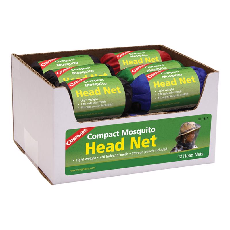Emery Jensen mosquito head net for camping, lightweight mesh hat with face coverage to keep insects away.