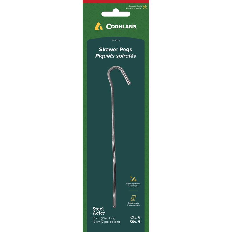 SKEWER PEGS 7" 6PK