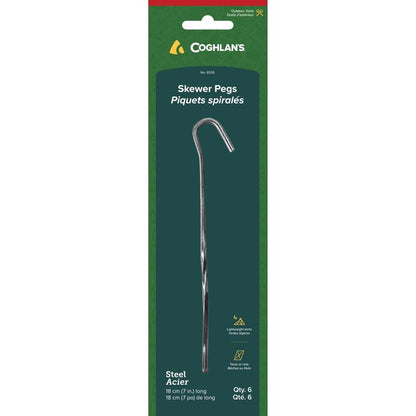 SKEWER PEGS 7" 6PK