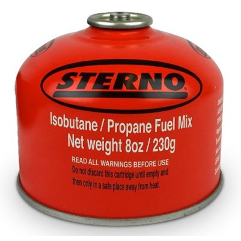 Emery Jensen camping butane fuel canisters, 8oz size, pack of 4, ideal for camping stoves and portable cooking.
