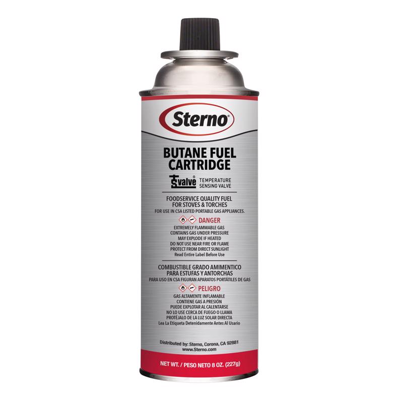 BUTANE FUEL CARTG 8OZ - Pack of 12