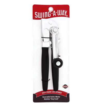 Emery Jensen Extra Easy Can Opener with ergonomic handle and stainless steel cutting wheel for smooth, effortless can opening.
