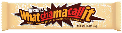 Emery Jensen Candy Whatchamacal 1.6oz, pack of 36, colorful chocolate and candy treats in individual wrappers.