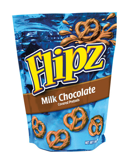 FLIPZ MLK CHOC PRTZL 5OZ - Pack of 6
