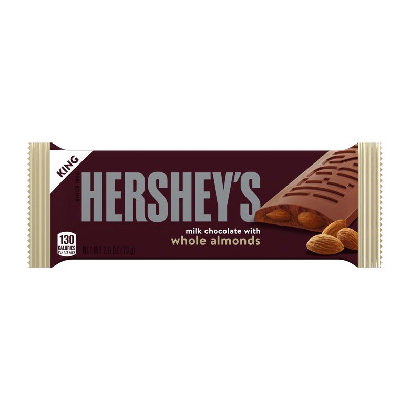 HERSHEY ALMND KNG 2.9oz - Pack of 18