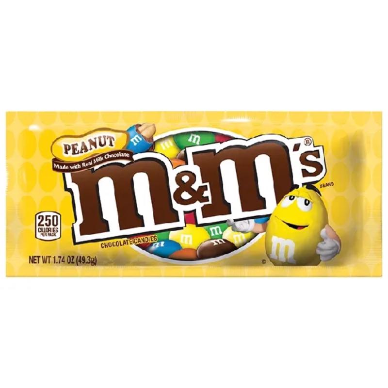 M&m PEANUT 1.74oz - Pack of 48