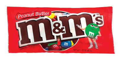M&m PEANUT BUTTER 1.63oz - Pack of 24
