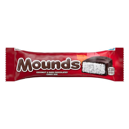 Emery Jensen MOUNDS chocolate candies, 1.75 oz each, in a pack of 24, smooth coconut filling coated in rich chocolate