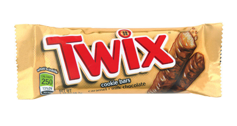TWIX CARAMEL SNGL 1.79oz - Pack of 36