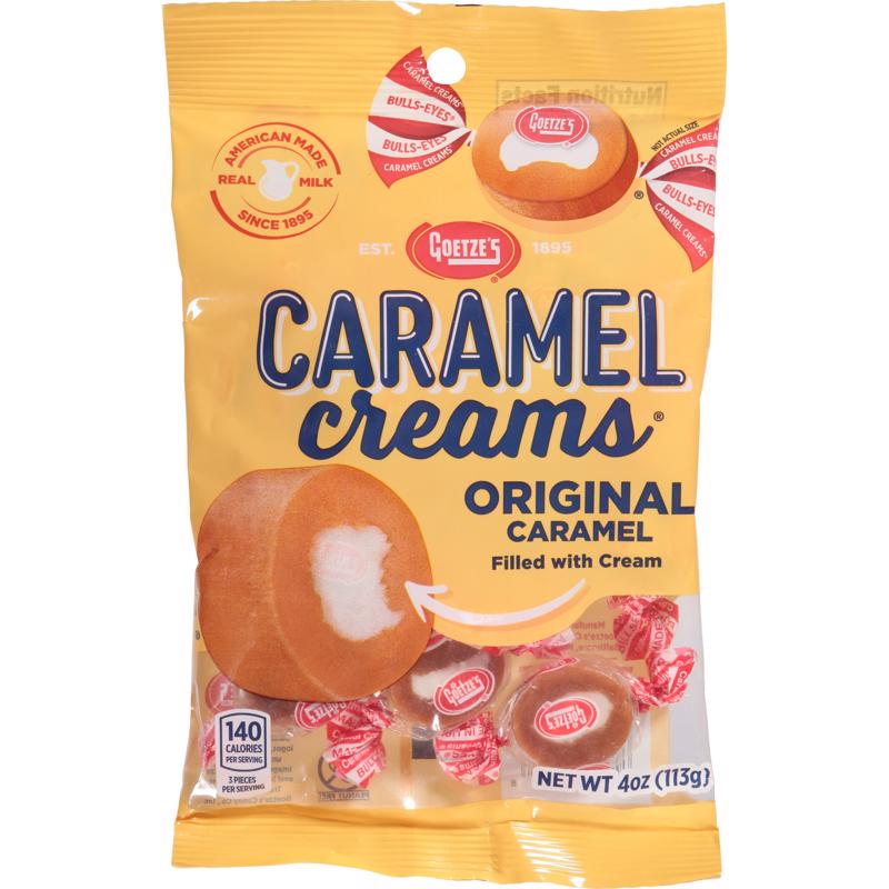CARAMEL CREAMS ORGNL 4OZ - Pack of 12