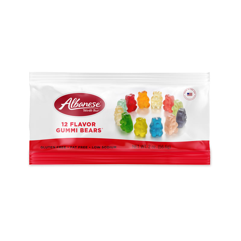 GUMMI BEAR ASST 2OZ - Pack of 12