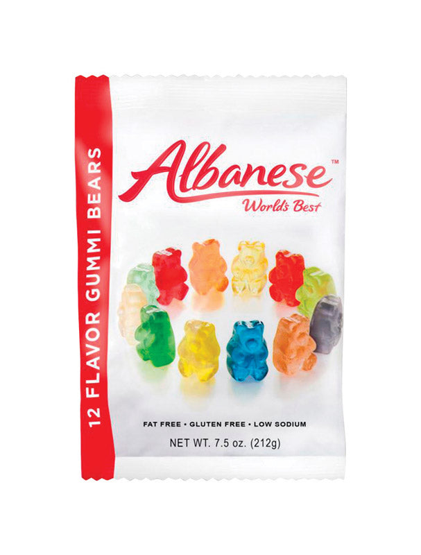 GUMMI BEAR ASST 7.5oz - Pack of 12