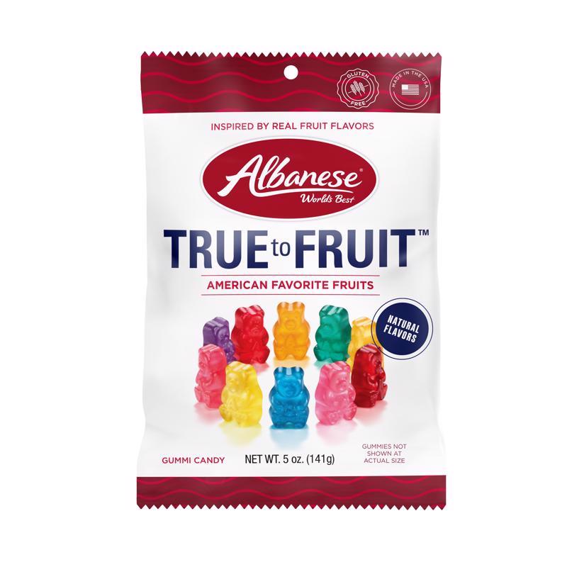 GUMMI BEAR FRUIT 5OZ - Pack of 12