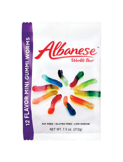 GUMMI WORMS 2.75oz - Pack of 12