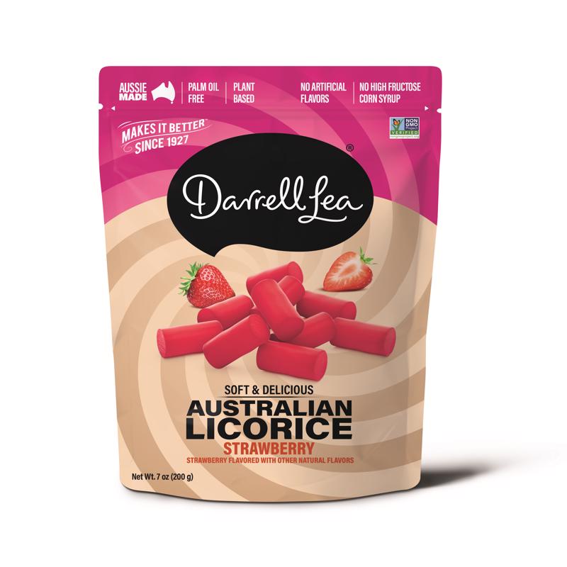 LICORICE STRWBRY 7OZ - Pack of 8