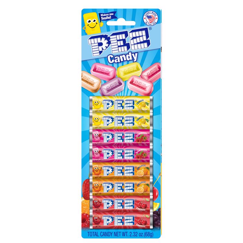 PEZ CANDY ASST FRUIT 8PK - Pack of 24
