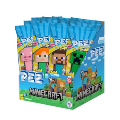 PEZ MINCRFT W/dspndr - Pack of 12