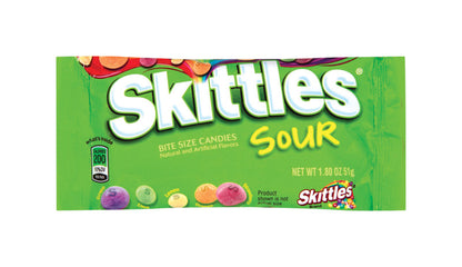 SKITTLE SOURS 1.8oz - Pack of 24