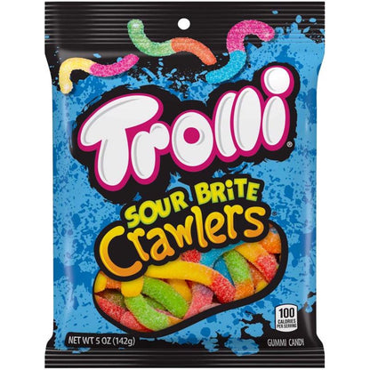 Emery Jensen SR BRT CRWLR 5oz pack of 12 non-chocolate candies with colorful wrappers, ideal for snacking or sharing.