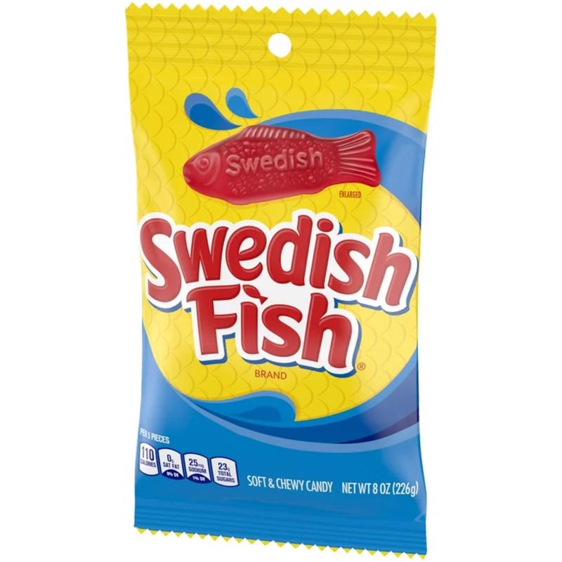 SWEDISH FISH 8OZ - Pack of 12