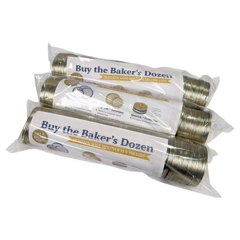 Emery Jensen wide-mouth canning lids and rings set, 156-pack for preserving jars, durable metal canning supplies.