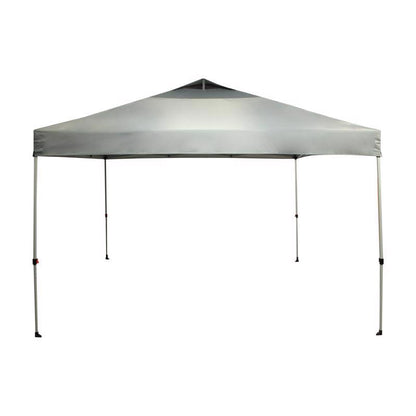Emery Jensen CNPY PLYSTR D/gry 12x12 gazebo canopy with durable grey fabric and sturdy frame for outdoor shade and protection.