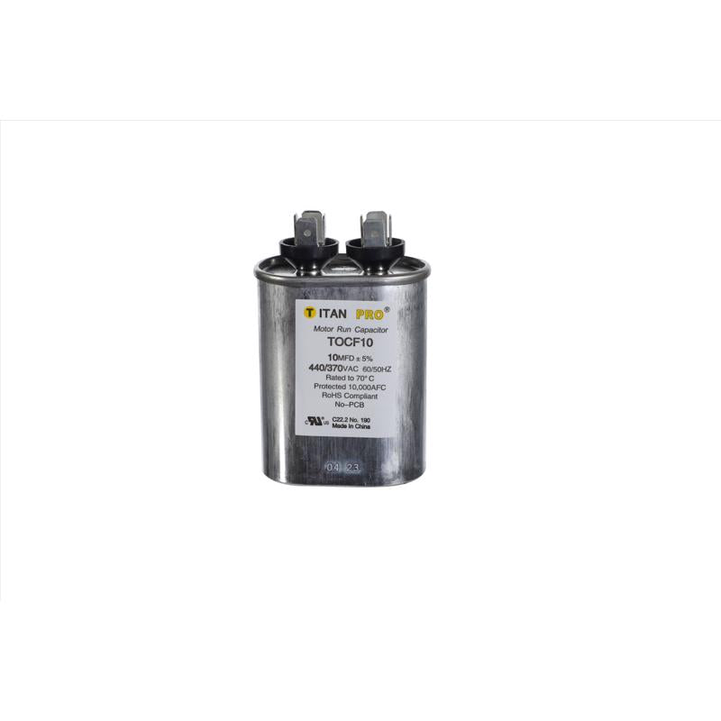 OVAL RUN CAPACTR 10 MFD