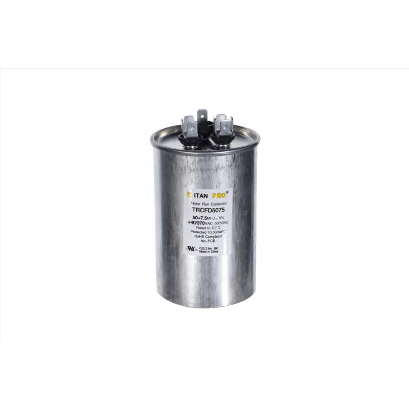 RD RUN CAPACTR 50+7.5mfd